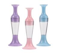 3pcs Flower Pot Diamond Drill Pen for Diamond Art and Nails | Plastic Reusable Tool, Precise Dotting with Stable Base, for Craft Workshop and Home Decor Projects