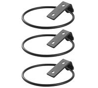 3Pcs Flower Pot Holder Ring, Wall Planter Pot Bracket, 6.9 inch Metal Plant Hanger Ring, Foldable Wall Mounted Plant Holders Hanging Bracket for Outdoor Indoor Planter Garden Balcony