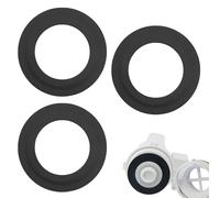 3PCS Flush Valve Seal Kit,Replacement Rubber Washer & Gasket for Siamp Toilet Flush Valves 49 and 50,Fix Leaking Toilet Cistern,Replacement Cistern Seal Ring and Flush Valve Parts for Toilet System