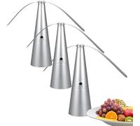 3Pcs Fly Repellents Fan for Tables, Portable Table Fly Fan Battery Rechargeable, Quiet Mosquitoes Fly Repellents Fans for Outdoor Indoor, Keep FLI-ES and Bu-gs Away from Your Food