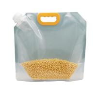3pcs Folding Water Storage Carrier - Outdoor Water Container Bag | Reusable Thick Handle Large Capacity Hydration Supply Tool For Camping, Climbing, Travel