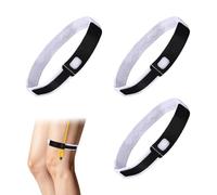 3pcs Foley Catheter Leg Straps, 21.1x1in/53.6x2.6cm Reusable Nylon Urinary Catheter Bag Holder Fixation Anti-Slip Stabilization Device for Secure Tube Accessories Comfortable to Wear