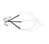 3pcs for 3v LED Trackside Mast Lights with Resistors Included | Includes series resistors, safe for 12V-16V power, pre-wired LEDs, easy installation, no extra parts needed