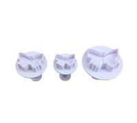 3pcs for Butterfly Baking Mold Kitchen Biscuit Cookie Cutter Pastry Plunger Stamp Die Fondant Cake Decorating Tools Pastry Plunger