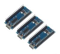 3pcs for nano for v3 Board 16MHz Type-C Compatible with for arduino IDE Compact Design Microcontroller for Robotics Kits Blue