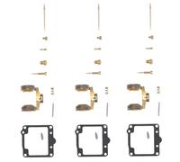 3Pcs For Yamaha XS750 XS750S 1978-1979 Motorcycle Carburetor Carb Repair Kit And Float