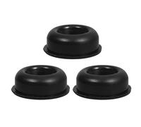 3pcs Freestanding Punching Bag Base Water Inlet Plug Plastic Black | Punching Bag Stand, Replacement Plug for Punchbag, Boxing Bag Inlet Plug, Boxing Bag Water Cap