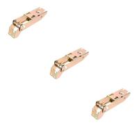 3pcs Freezer Door Spring Hinge Iron Drop Down Design for Cooler Doors | Silver Metal Construction, Smooth Reliable Operation, Replacement Accessory for Commercial Kitchens, Cold Chain Facilities