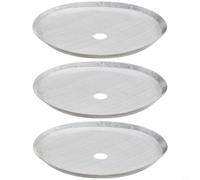 3Pcs French Press Replacement Cafetiere Filter Mesh Screen Coffee French Press Filters Stainless Steel Reusable Mesh Filter for Coffee Tea Makers (for 800ML)