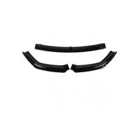 3PCS Front Bumper Lip Body Kit Glossy Black Front Chin Spoiler Splitter Replacement for Kia K3 Forte Cerato 2017 to 2018