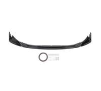 3PCS Front Bumper Lip Spoiler High Toughness V Style Front Lip Body Kit for M3 G80 M4 G82 G83 2021 2022 2023 2024 Models ABS Plastic Durable (Glossy Black)