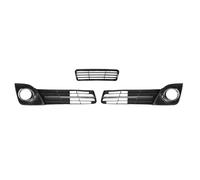 3Pcs Front Bumper Lower Grille Fog Lamp Cove Kit Fog Lamp Bezel For Toyota For Camry SE 2012-2014 Car Front Grill