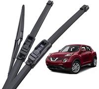 3Pcs Front Rear Windscreen Wiper Blades,For Nissan Juke 2019 2018 2017 2016 2015 2014 2013 2012 2011 2010 22"14"12" fit windshields