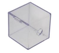 3Pcs Fruit Growing Molds, 10cm Transparent Reusable PP Vegetable Shaping Molds, Square & Triangle Shaper for Tomato Strawberry Pumpkin Watermelon Cucumber Garden Farm Use