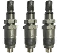 3PCS Fuel Injector AM100744 Compatible with Yanmar 3TNE74 3TNA72 3TN66UJ 3TN82-RJX 3JH3E 4JH3E Engine Compatible with JD 455 1435 2243 2500 X495 X595
