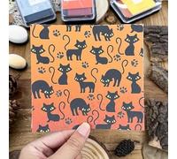 3pcs Funny Cats Paws Floral Wall Stencils Template Reusable Spray Paint Stencils for Craft Painting on Wood Craft Canvas Walls Wood Decorations DIY Scrapbooking