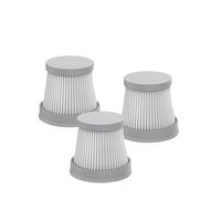 3PCS FV2 .Compatible For COCLEAN. Car Handheld Vacuum Filters Spare Parts Pack Kits HEPA Filter Home Floor Cleaning Brush