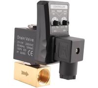 3pcs G1/2 DN15 230V Automatic Timed Water Tank Electronic Timed Drain Valve for Air Compressor Condensate Management