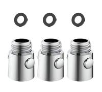 3pcs G1/2 Shower Head Flowing Control Valves ABS Switches Flowing Limiting Valves Simple Installs for Bathroom Hand Showers Water Limiter