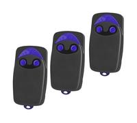 3PCS Garage Door Opener Hand Transmitter, Compatible with Nice FLO2, FLOXIR, FLOX2RGate Remote Control, 433.92 MHz