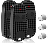 3PCS Garage Door Remote Control Fob, Universal Gate Fob Remote Compatible with 433.92MHz Came TOP-432EE TOP-432EV TOP432-NA TOP432-SA