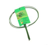 3PCS Garden Plant Support Stakes for Bushy Plants, Sturdy Iron Cages for Tomato, Peony, Hydrangea, and More (20cm)