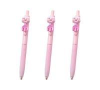 3Pcs Gel Inks Pen Gel Pen Quick-Drying Inks 0.5mm Fine Point Neutral Straight Liquid Gels Pens Set for Writing Neutral Pens