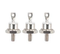 3Pcs Generator Diode 40A ZX40 12 Sturdy Metal Easy Installation Perfect Replacement for Generator Repair Industrial Equipment (Positive Pole)