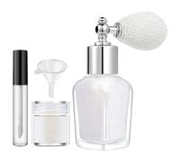 3Pcs Glitters Body Powder Sprays Highlighter Powder Sprays Shimmers Sparkles Powder Makeup Sprays With Gel For Face Body