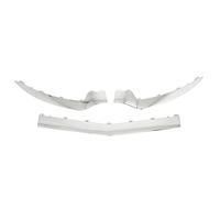 3pcs Gloss Front Bumper Grille Lower Molding Trim for E-Class C207 Coupe Line Facelift 2014-2017