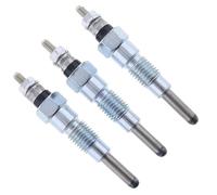 3PCS Glow Plugs Diesel Heater M811937 MIU802457 for John Deere X495 X595 X740 X744 X748 X749 X750 X754 X758 1435 1023E 1025R 1026R 2025R 2026R 2305 2030A 850D 855D Yanmar Engine 3TNV76 3TNM74 3TNV70