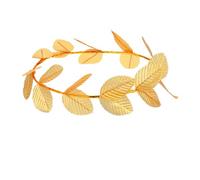 3pcs Goddess Crown Hair Wrap Laurel Crown Gold Laurel Leaf Headband for Toga Party Roman Caesar Crowns for Women Men Costume