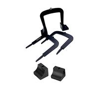 3Pcs Golf Putting Gates Metal Aluminum Alloy Lightweight Putter Goal Target Training Aids Precision Practice Supplies- 2 Bases
