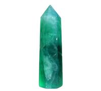 3pcs Green Fluorite Tower Crystal Room Decoration Divination 60-90g