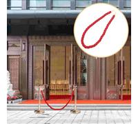 3pcs Guardrail Lanyard Crowd Control Barrier Rope Party Queue Stanchion Safety For Posts Stands