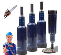 3Pcs Guide Bar Grease Tool, Precision Grease Pen for Chainsaw Lubrication,Portable Push Type Greases Gun, Guide Bar Maintenance Tool,Chain Saw Oil Lubricant for Small Chainsaws,Pre Loaded