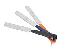 3Pcs Guitar Fret Crowning File, Bass Guitar Nut Files Double Edge Nut Slotting Files Set for Electric Guitar, Bass, Ukulele