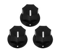 3Pcs Guitar Knobs Potentiometer Guitar Dome Knobs Replacements Bass Effect Button Control Knob Turning Knob Bass Teacher Tool