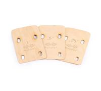 3Pcs Guitar Neck Shims 0.25/0.5/1 Degree Solid Maple Wood Bass Neck Plate Tool for Guitar Bass Repair and Adjustment