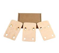 3Pcs Guitar Neck Shims Maple Guitar Neck Protections 0.25 0.5 1 Degree Guitar Neck Plate Tool For Repairment