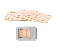 3pcs Guitar Neck Shims Shim Made of Canada Solid Maple Wooden, For Bolt-on Neck Bolts, Shaped 0.25 0.5 1 Degree (0.25 0.5 1 Degree)