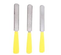 3Pcs Guitar Nut Files Double Edges Nut Slotting Fret Crowning Slot Fret For Mandoline Ukulele Maintenance Files