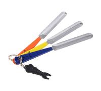 3Pcs Guitar Nut Files Double Nut Slotting Files Set Stainless Steel Guitar Fret Files For Bass Mandoline Ukulele