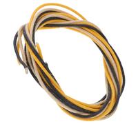 3pcs Guitar Wiring Replacement for Wire Pickup Electric Guitar Circuit | Oiled Wax Cloth and Copper, Lightweight Portable Lead, Stable Signal Transfer for Beginners and Musicians