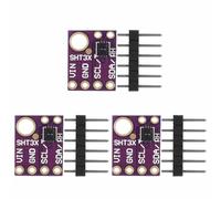 3Pcs GY-SHT31 2.4V-5.5V I2C IIC Temperature Humidity Sensors Modules, 1.25cm*1cm Sensor Module Compatible with Arduino