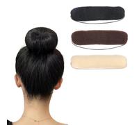 3Pcs Hair Bun Maker Hair Bun Donut Foam Donut Maker Hair Bun Maker Shaper Chignon Doughnut Styling Tool for Women Girls