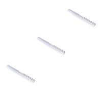 3pcs Hair Comb Hair Tools Double Side Haircut Comb Double Sided (Silverx3pcs mediumx3pcs)