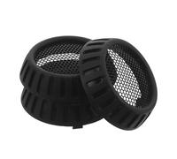 3pcs Hair Dryer Back Cover round Vent Grille Black Nylon