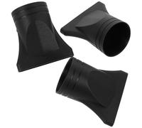 3pcs Hair Dryer Diffuser Blow Dryer Heads Universal Hair Diffuser Attachment Reusable Diffuser Attachment for Hair Dryer Blower Accessories Tool Crimping Hair Curler Travel Plastic