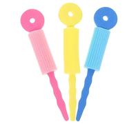 3Pcs Hair Heatless Curlers Soft Hair Curlers To Sleep In Overnight Heatless Curls For Long Not Heat Foam